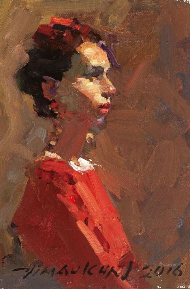 冉茂芹 油画作品_腾讯新闻