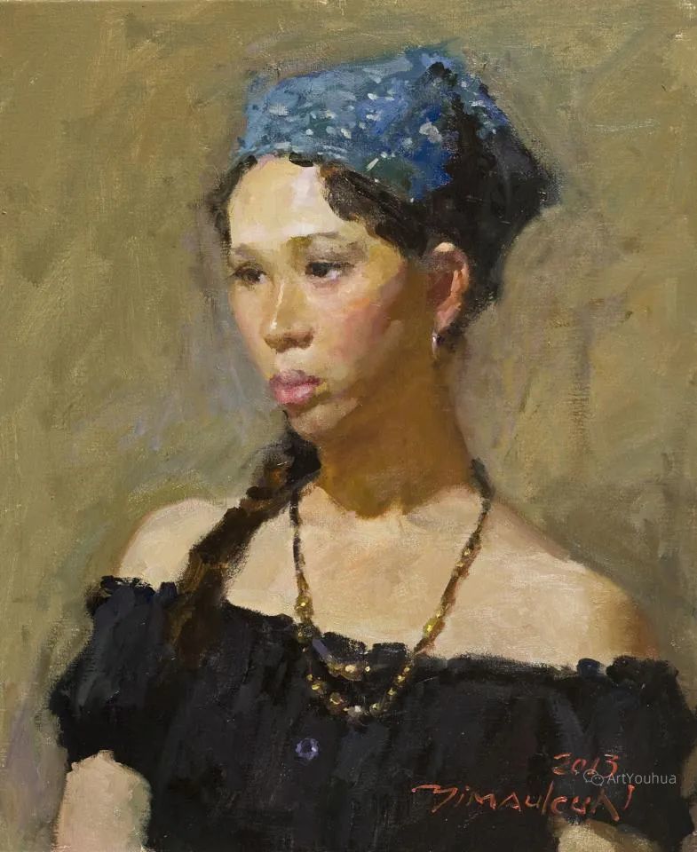 冉茂芹 油画作品_腾讯新闻