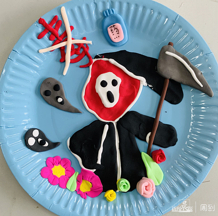 弹唱禁毒歌,捏禁毒泥塑作品……五厍学校的孩子们为宣传禁毒,创作了