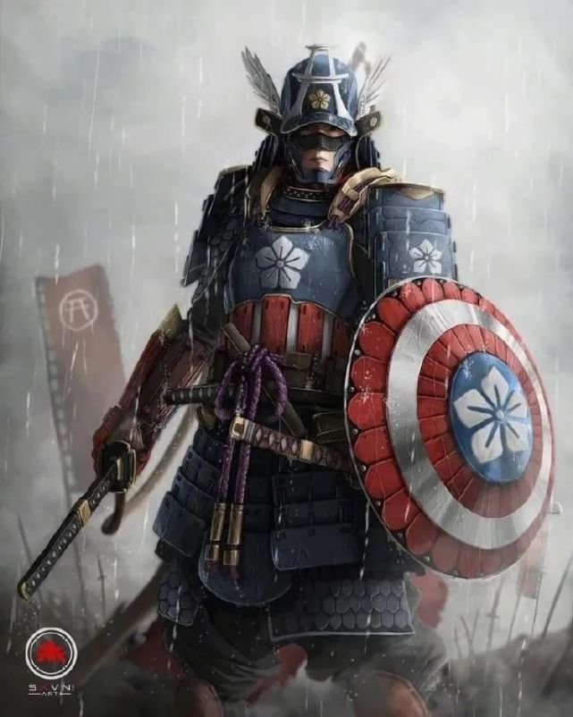 超级英雄成为战国武士美队钢铁侠盔甲帅炸金刚狼变成了野人