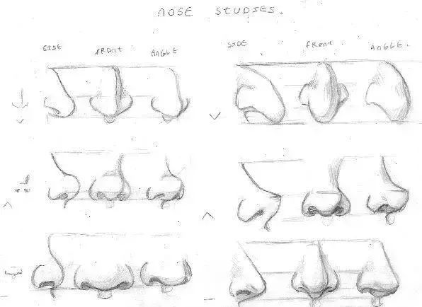 板繪教程動漫人物鼻子的簡單畫法