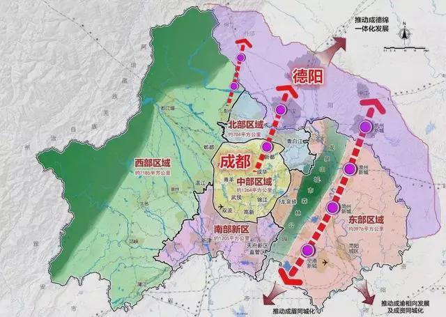 德陽抱緊成都的大腿s11線預計10月開工建設