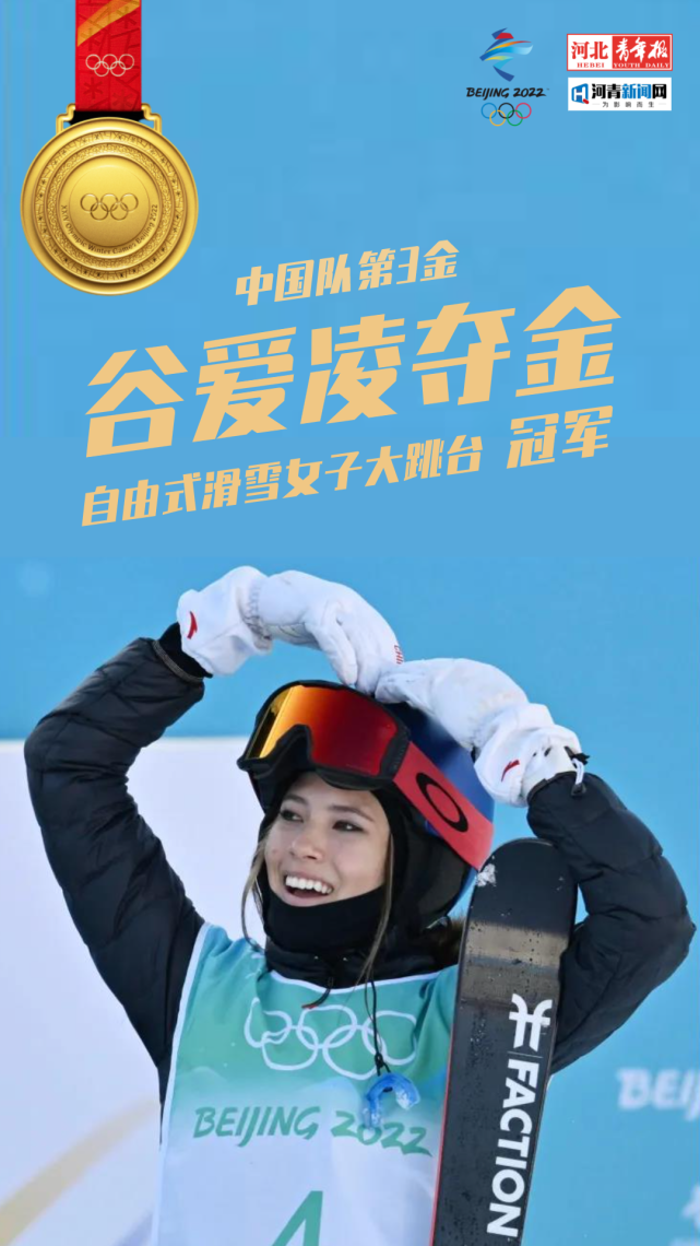 谷爱凌夺金!