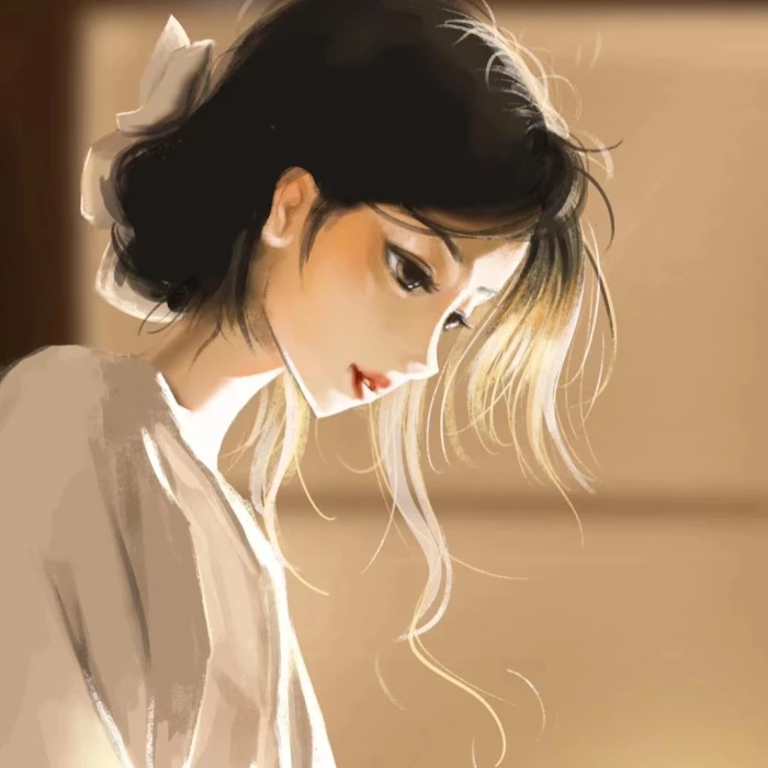 闺蜜头像优雅路线祝我们好在春夏秋冬