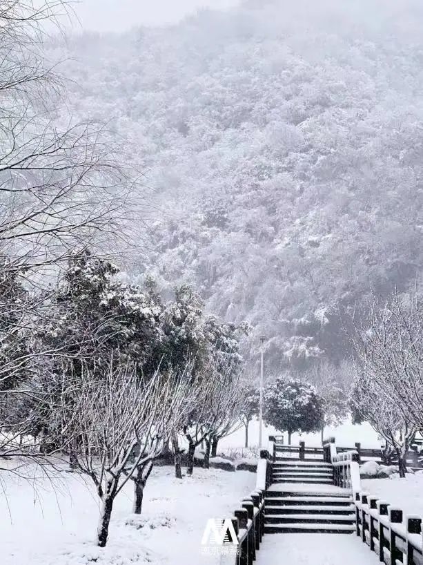 专属浪漫栖霞限定雪景已送达