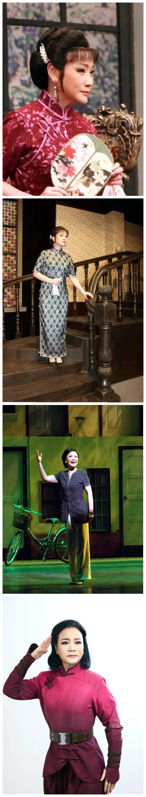 陈甦萍主演长宁沪剧团剧目剧照沪剧表演艺术家韩玉敏,顾月珍爱徒