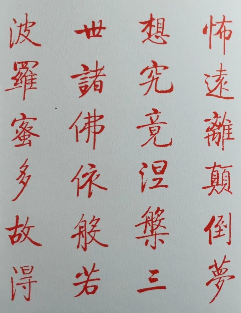 般若心經啟功敬書