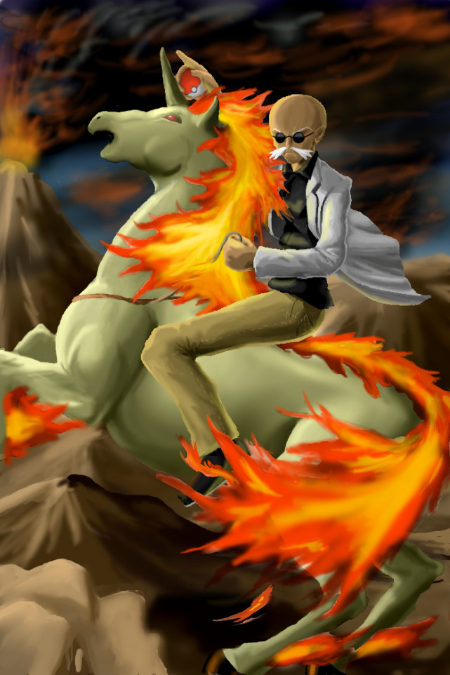 宝可梦意难平的火系馆主夏伯和超梦真不熟