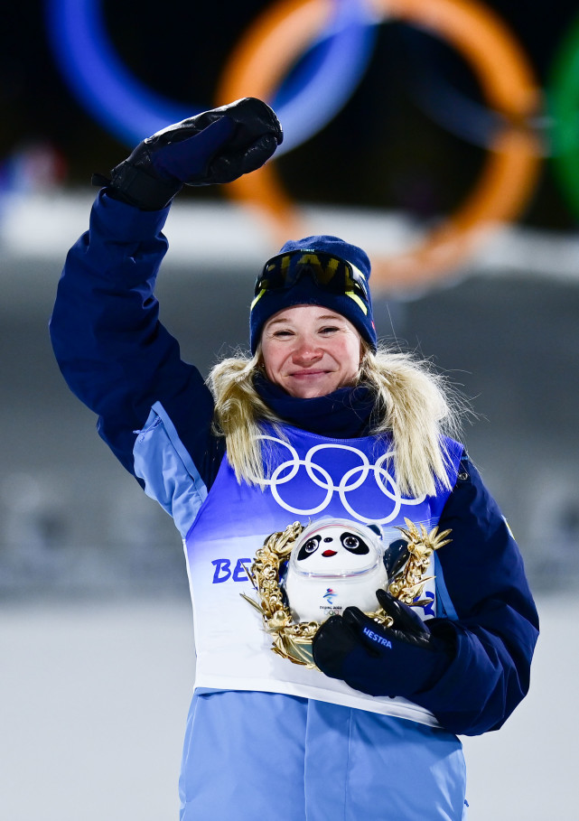 (北京冬奥会)越野滑雪——女子个人短距离(自由技术):瑞典选手约娜