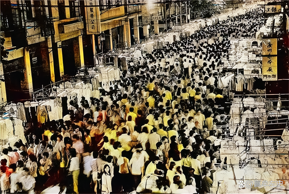 老照片1986年的广州这才是老广记忆中充满人间烟火的繁华羊城