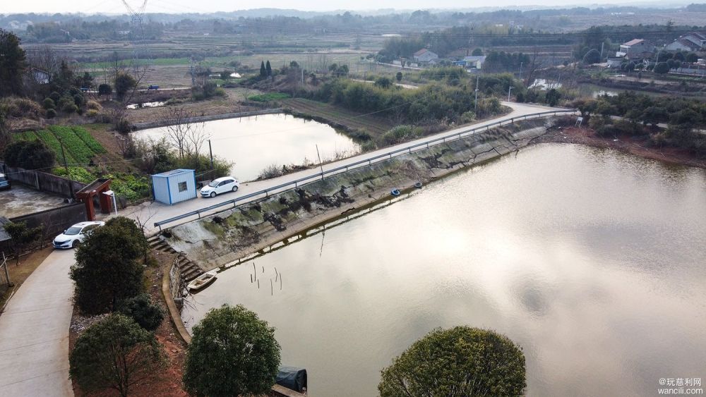 2022年春节拜年期间看临澧县修梅镇林家垭村秀美风光