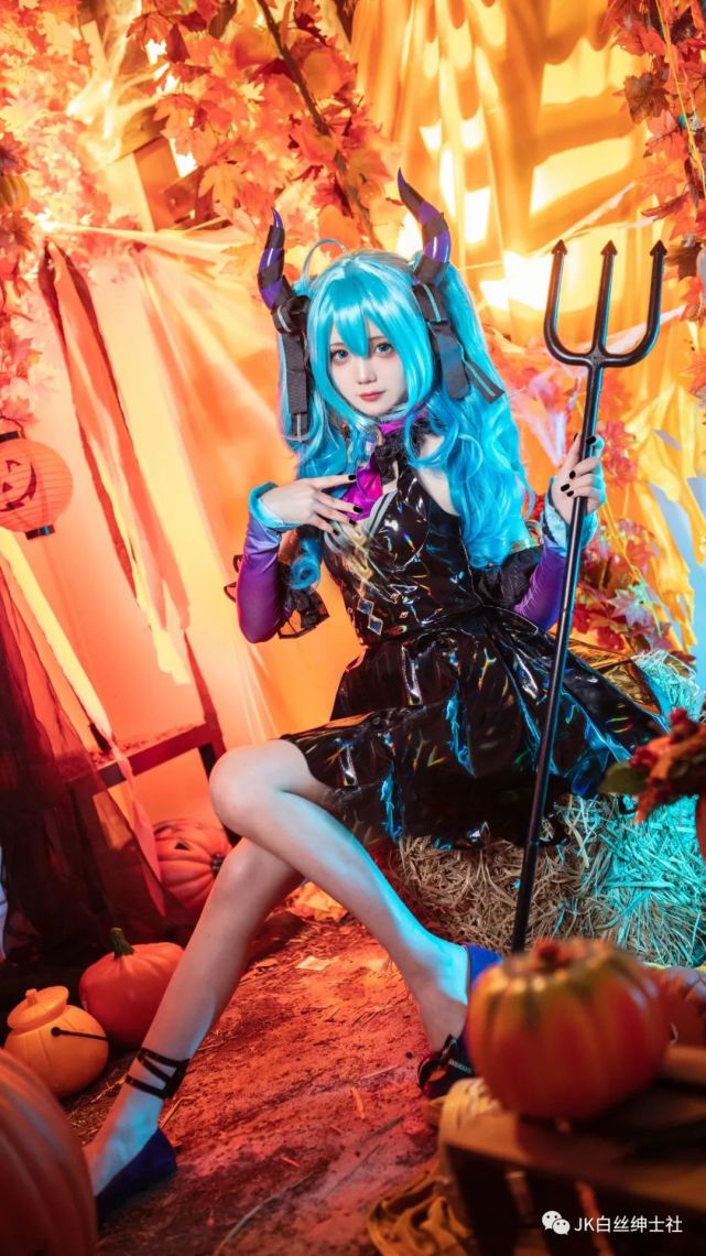 cos:67初音小恶魔cos正片@皖鸽鸽