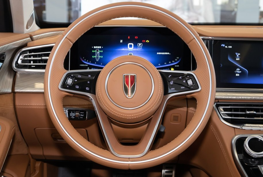 自主品牌旗舰界标杆红旗h9不服气就来碰一下