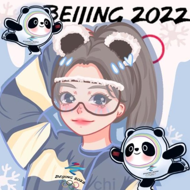冰墩墩雪容融头像,冬奥顶流还有谁没有拥有
