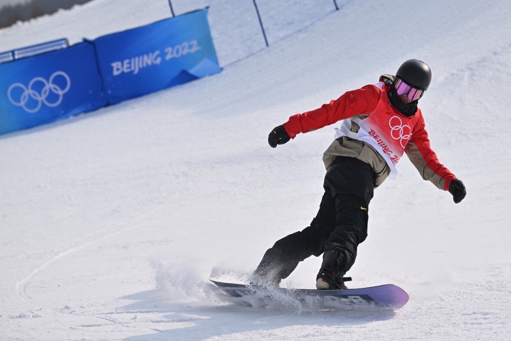 单板滑雪男子u型池:中国四小将无缘决赛(组图)