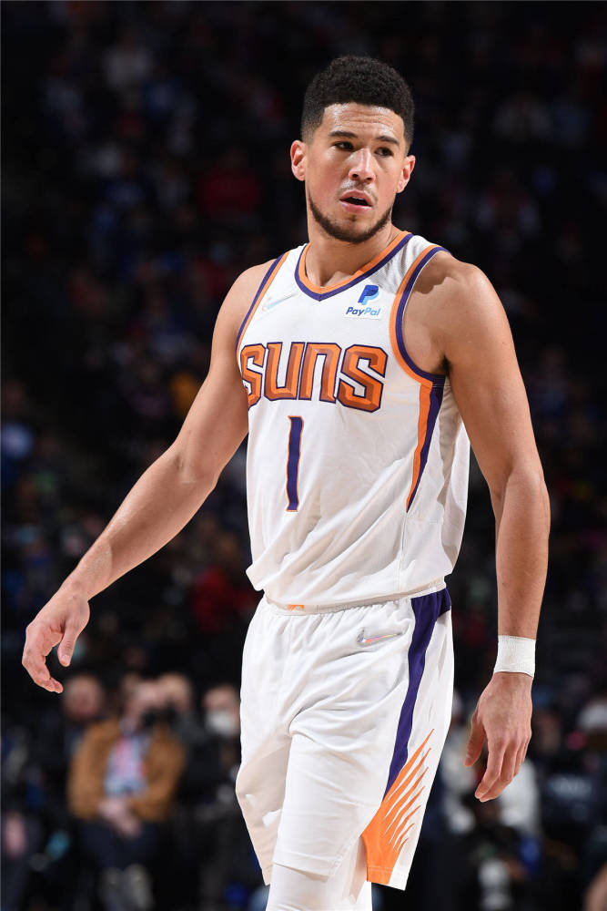 组图布克35分手感依旧火热太阳末节稳定发挥逆转76人