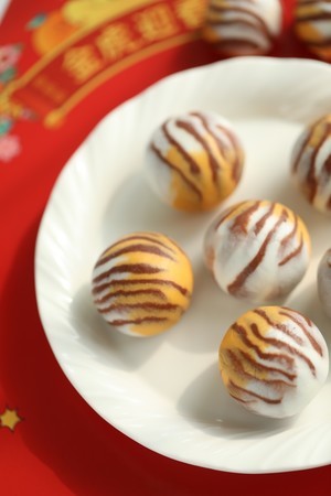 就要吃虎纹汤圆,虎虎生威,财源滚滚!