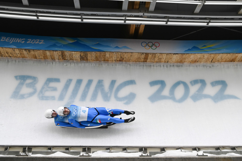 北京冬奥会雪车雪橇图片
