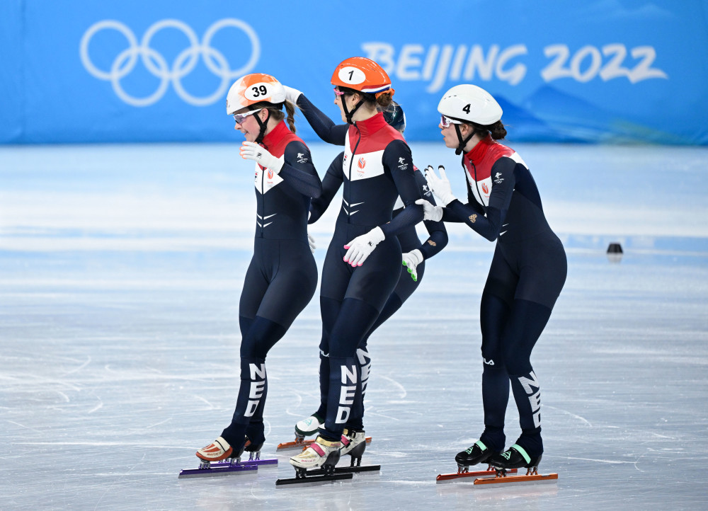 北京冬奥会短道速滑女子3000米接力半决赛赛况2