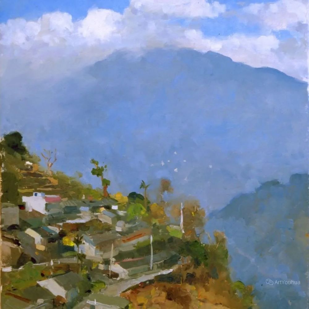 冉茂芹油画风景