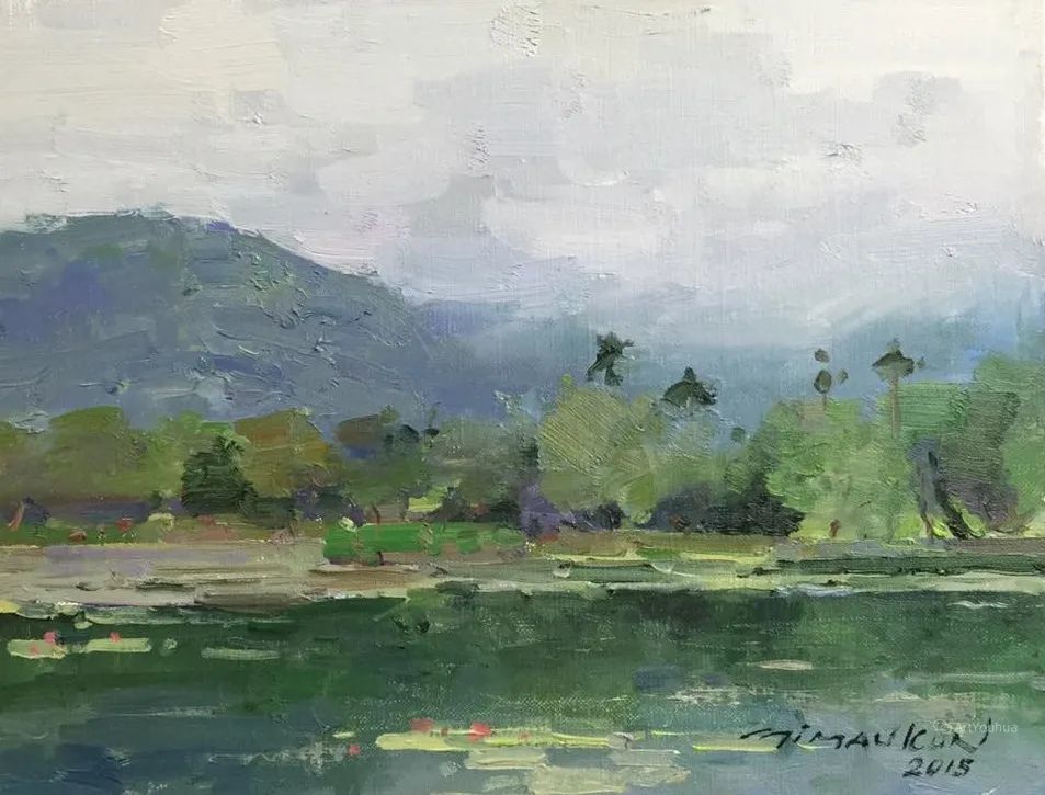 冉茂芹油画风景