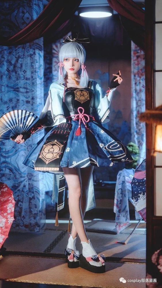 cos原神神里绫华宵鱼鱼