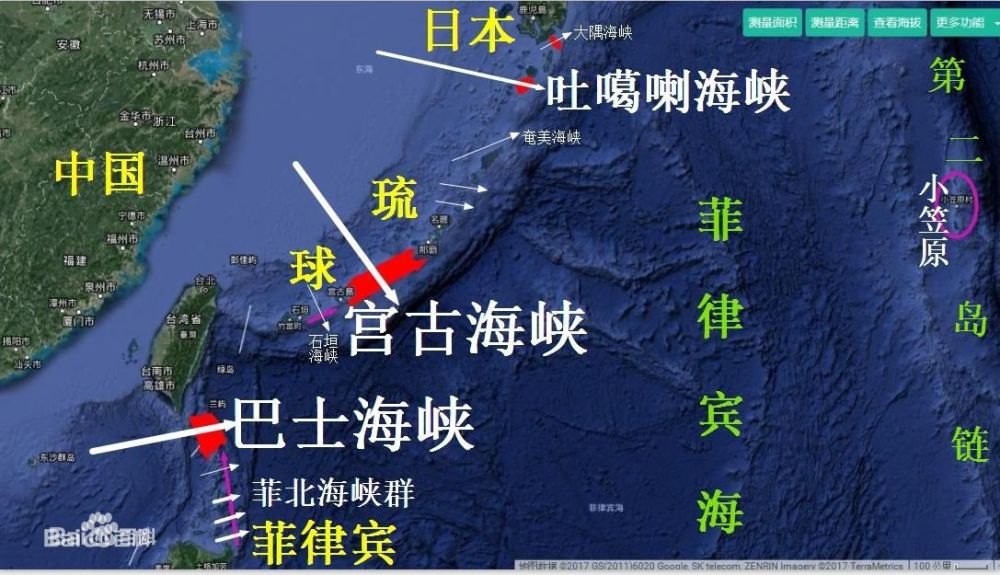 据美国海军学会网站报道,"壮丽融合"演习同时在吕宋海峡和宫古海峡