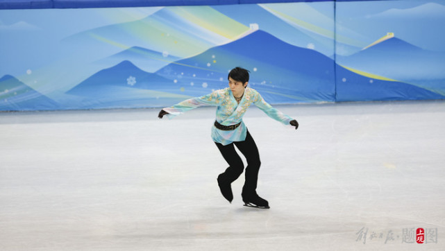 太美羽生結弦冬奧會比賽現場熱身照片出爐