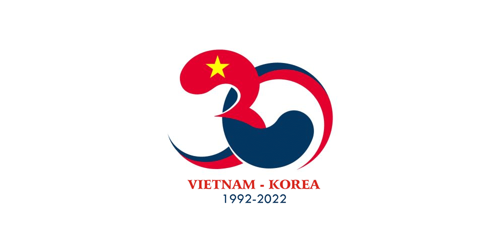 越南与韩国建交30周年纪念活动logo