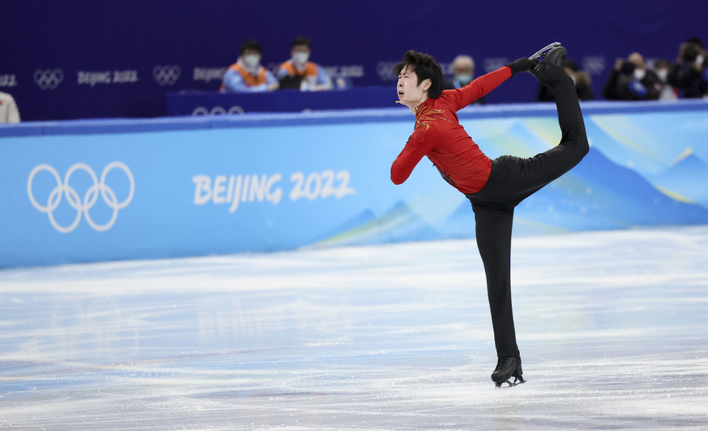 北京冬奥会花样滑冰男单自由滑比赛赛况6