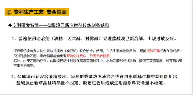 盐酸溴己新葡萄糖注射液非复合药物制剂