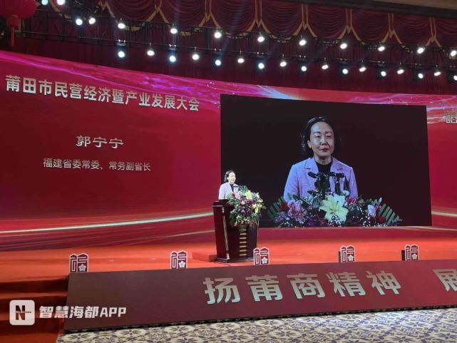 莆田市民营经济暨产业发展大会举行!