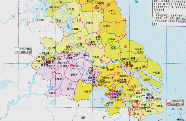 安徽與江蘇的區劃變動安徽省的3個縣為何劃入了江蘇省