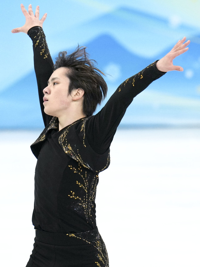(北京冬奥会)花样滑冰——男单自由滑比赛赛况(38)|李一博|北京冬奥会