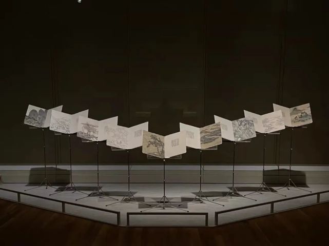 博物馆展览现场由克利夫兰艺术博物馆亚洲艺术策展人史明理clarissa