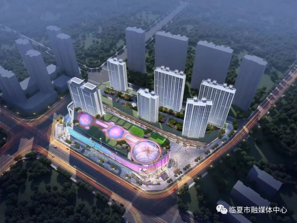 临夏市河州学府棚户区改造项目(a区)效果图▲百益城 金茂府项目宣果