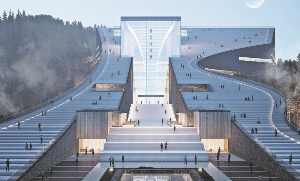 商洛市博物馆建设项目开工啦!效果图看这里_腾讯新闻