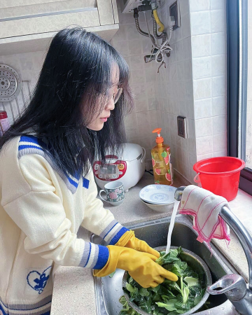宁波北仑区寒假通过劳动作业提升学生的劳动能力和责任意识
