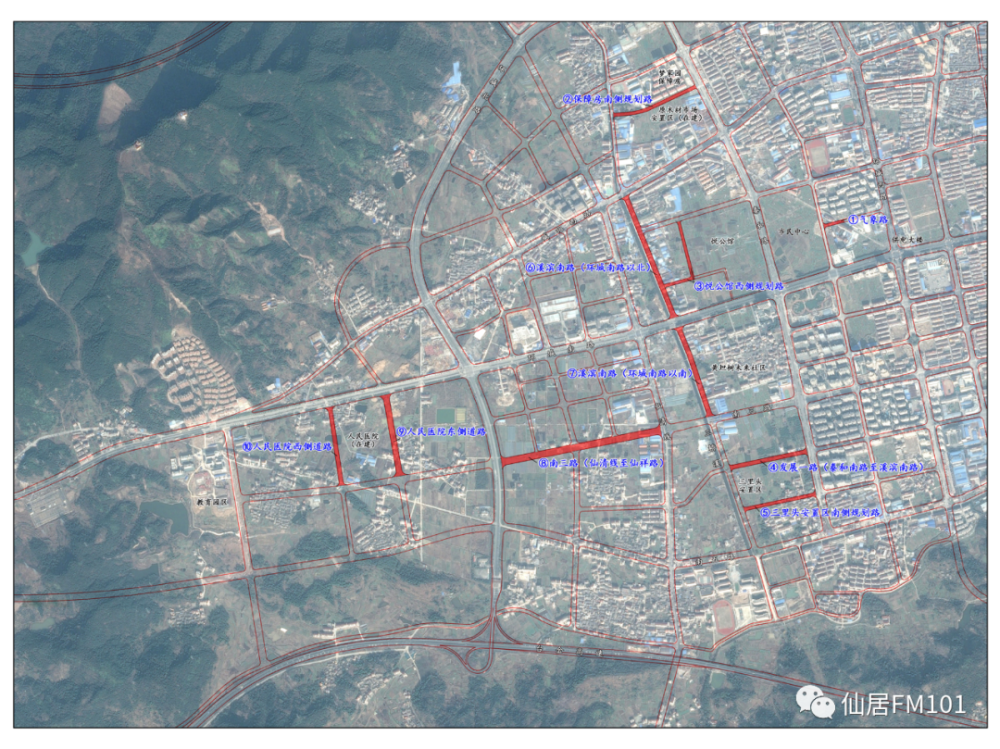 仙居县域总体规划图图片