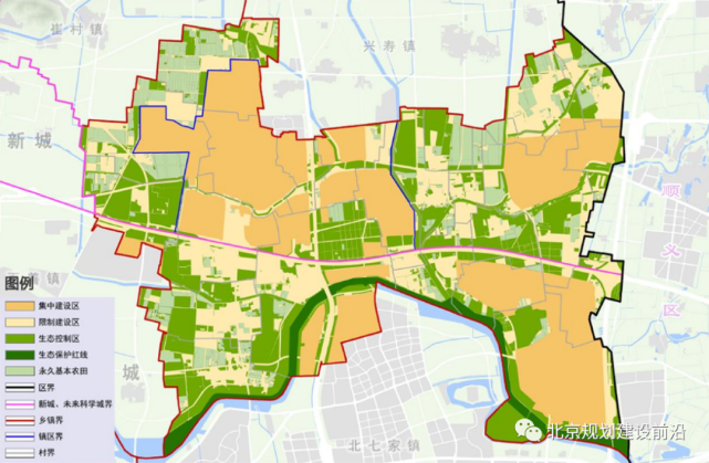 昌平区小汤山镇国土空间规划(2020年一2035年)