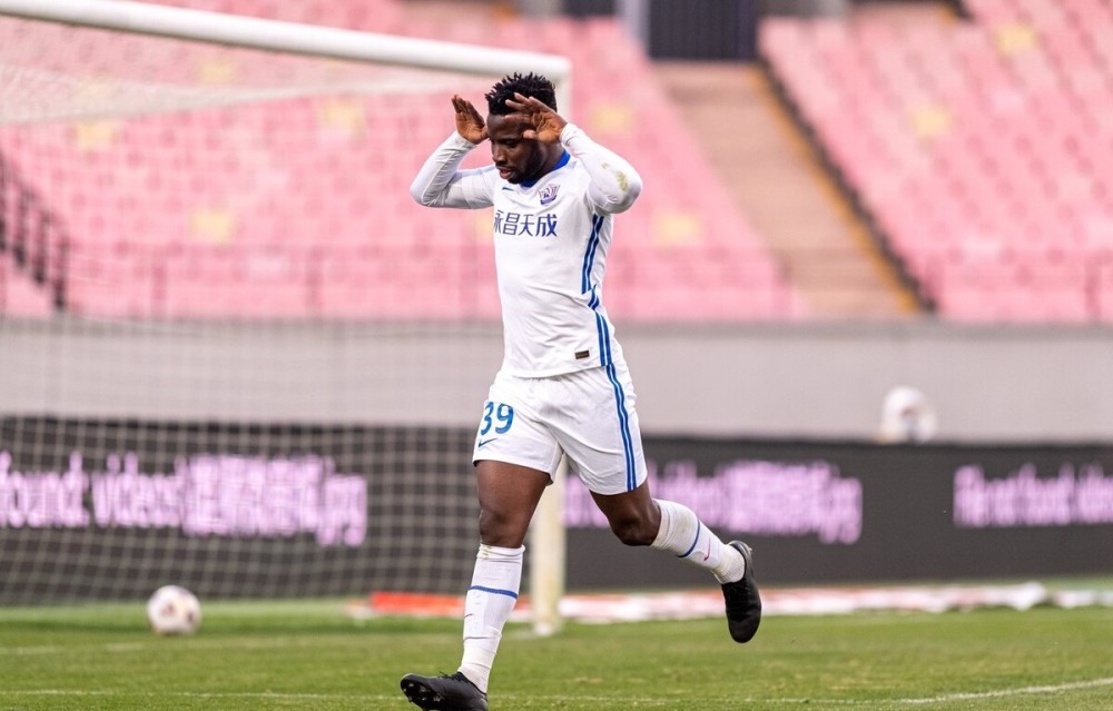 单赛季16场7球沧州奥斯卡拒绝归化入选刚果国家队