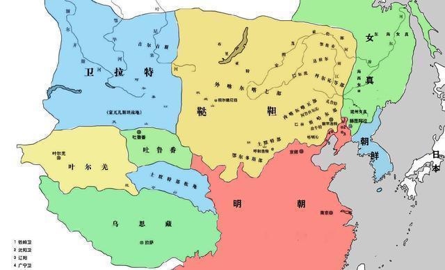 一个是活动于青海一带的蒙古和硕特部,一个是位于西藏的藏巴汗王朝