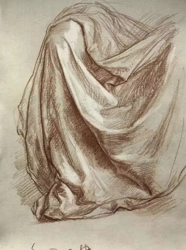 素描:衣褶布褶的画法解析学习秘籍!
