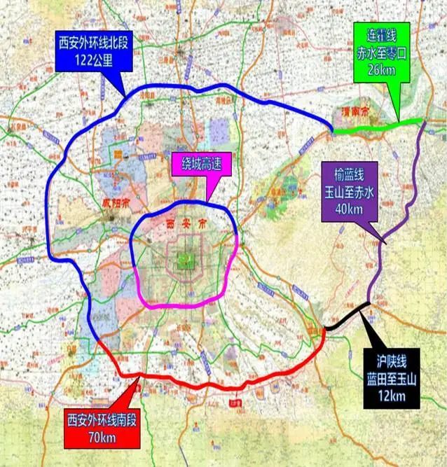 西安外环高速高新段即将通车!