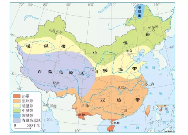 【地理百科】什麼是積溫,有效積溫,活動積溫?附中國溫度帶劃分