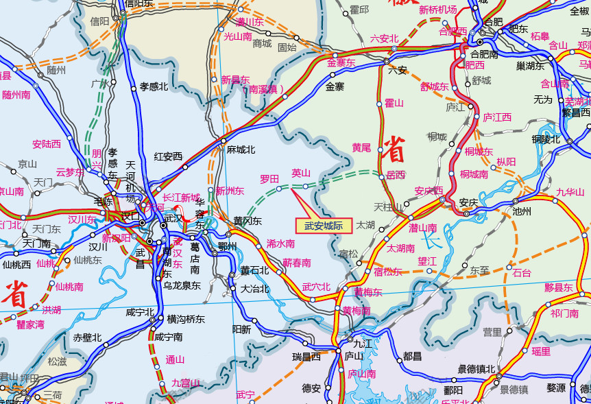 黄冈市罗田县铁路规划图片