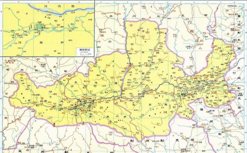 中國歷史地圖:國土面積約達609萬平方公里的漢朝地圖_騰訊新聞