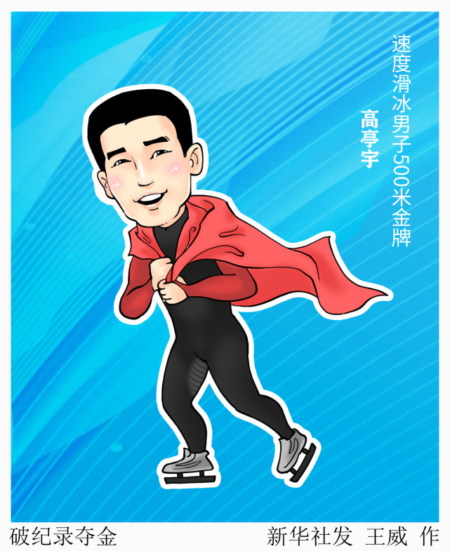图表漫画北京冬奥会破纪录夺金