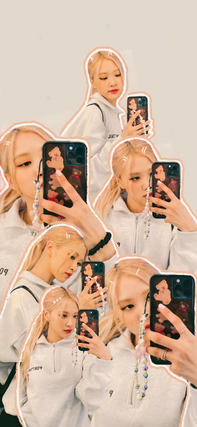 blackpink丨朴彩英ros07精制壁纸一组【220212】|blac