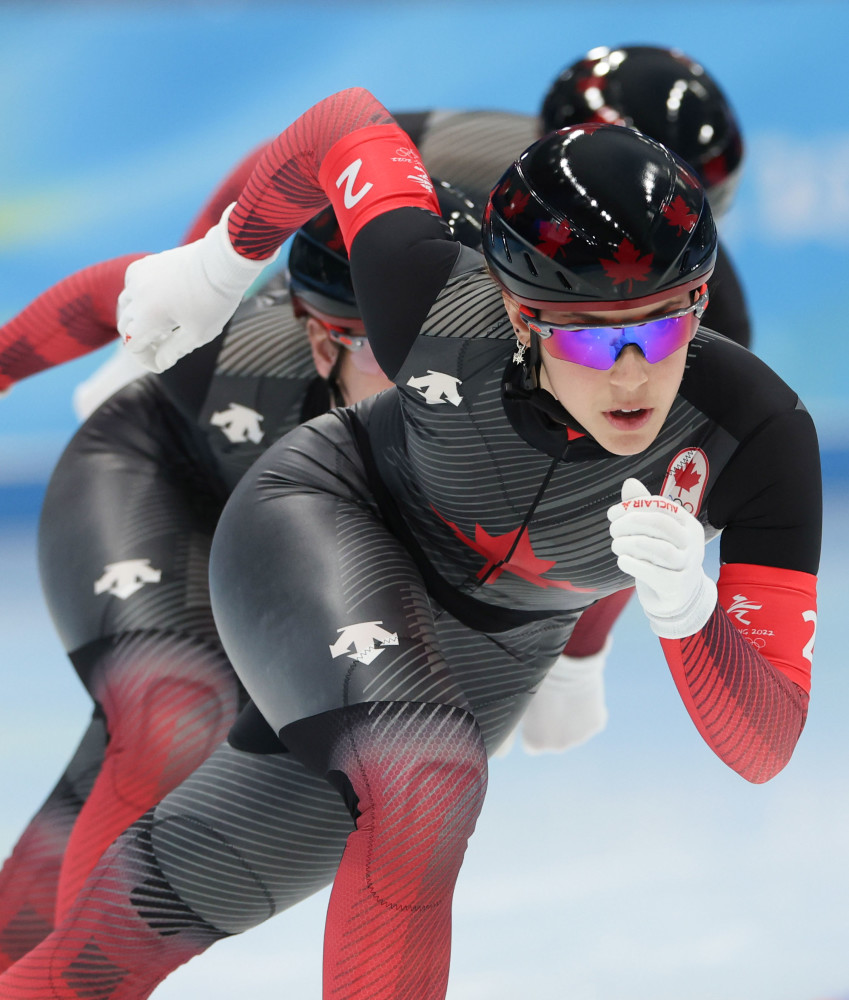 (北京冬奥会)速度滑冰——女子团体追逐1/4决赛赛况(2)_腾讯新闻